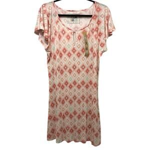 MUK LUKS Sleepwear Womens Size Medium Pink